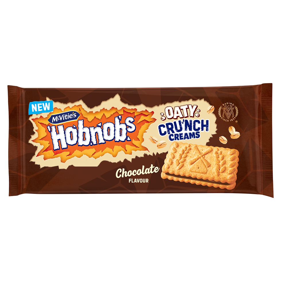 McVitie’s expands Hobnobs Range with new Oaty Crunch Creams