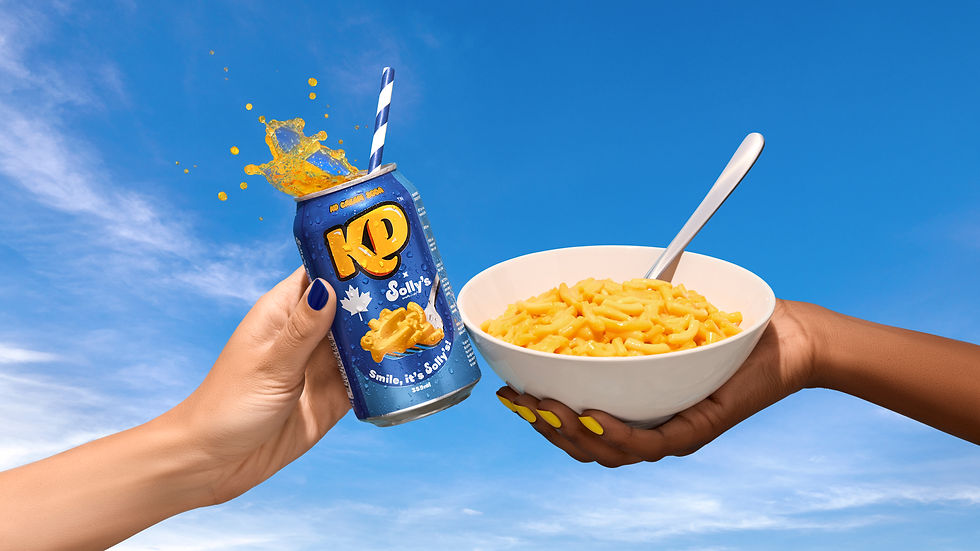 Kraft Dinner takes cheesiness into the drinks aisle with limited-edition cream soda