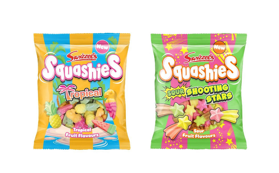 Swizzels expands Squashies range with tropical and sour flavour launches