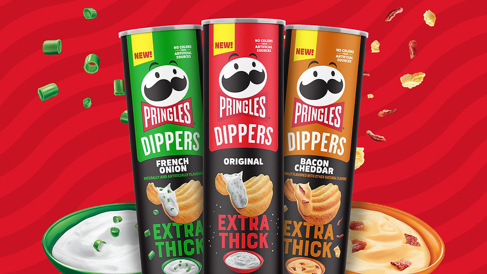 Pringles launches Dippers and expands Mingles range with Sweet & Salty
