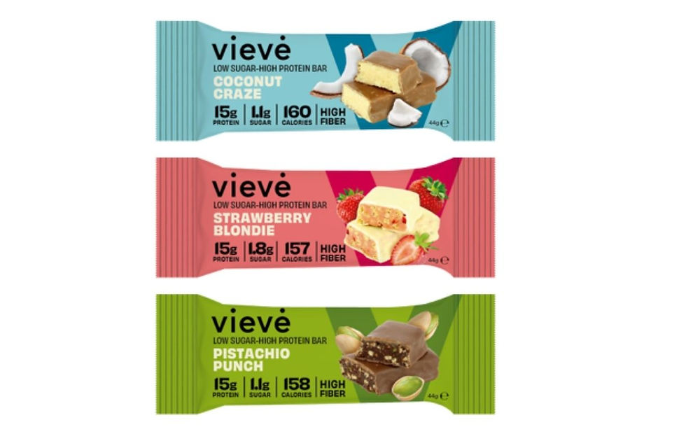 Vievé expands beyond hydration with launch of high-protein, high-fibre snack bars