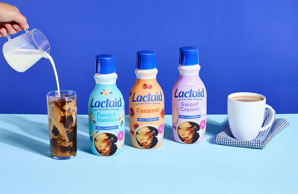 Lactaid enters coffee creamer category with launch of lactose-free dairy creamers