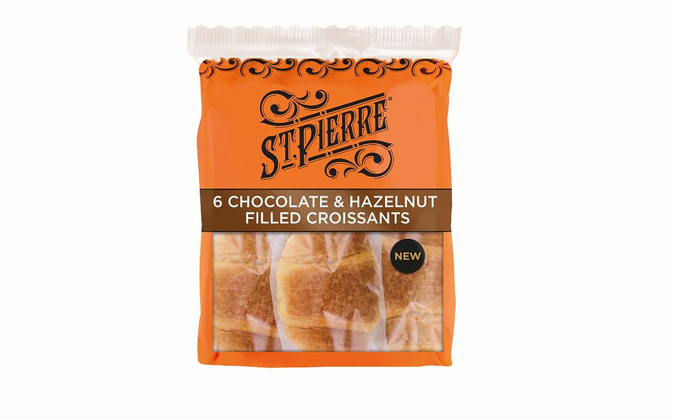 St Pierre expands UK portfolio with Chocolate & Hazelnut Filled Croissants