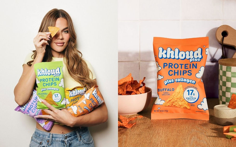 Khloé Kardashian's Khloud launches collagen protein chips