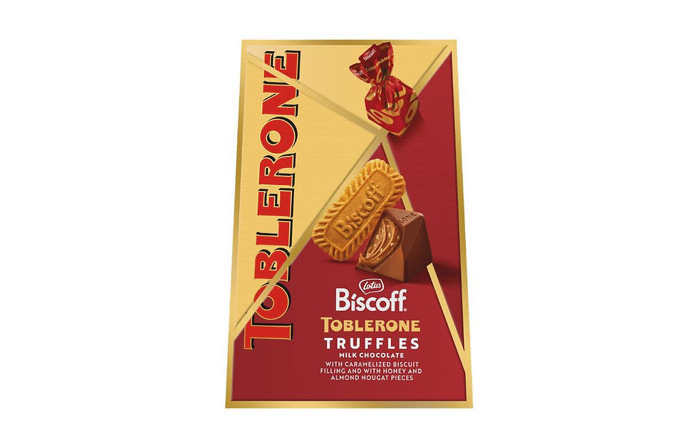 Toblerone and Biscoff team up for new Diamond Truffles