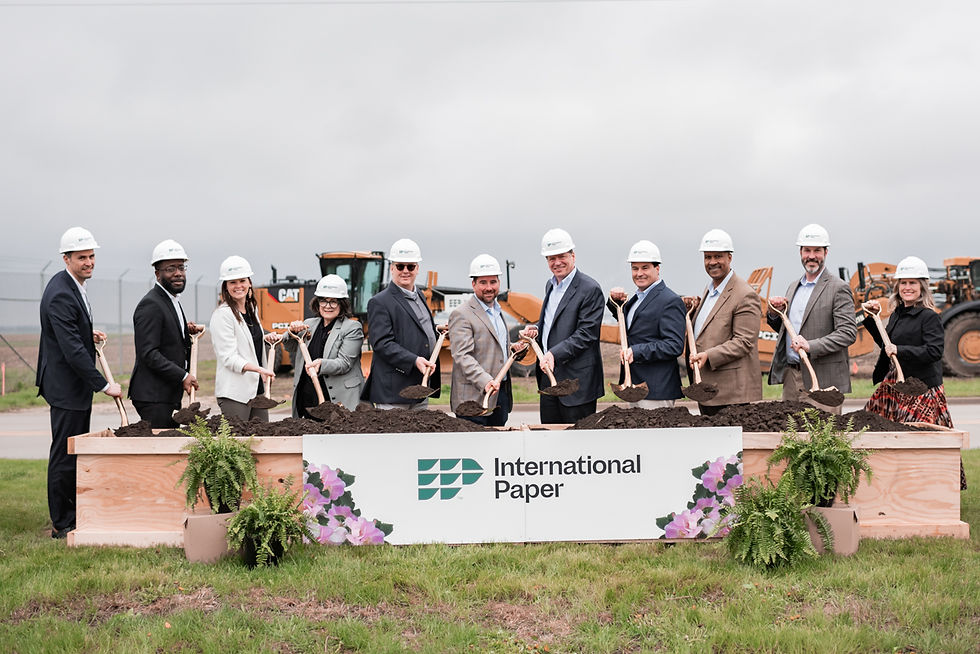 International Paper breaks ground on new US facility