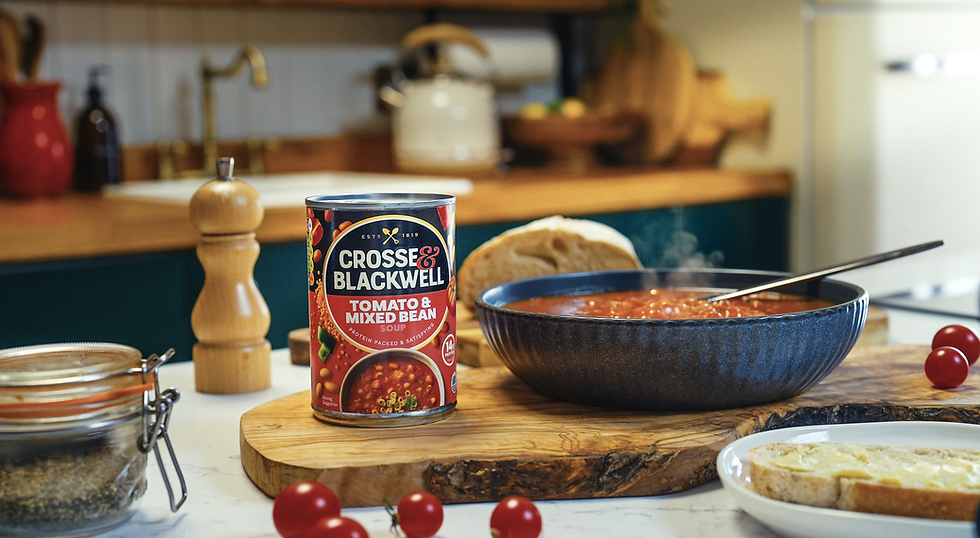 Crosse & Blackwell targets protein and fibre trends with new soup launches