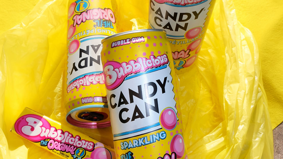 Candy Can launches nostalgia-driven bubble gum beverage