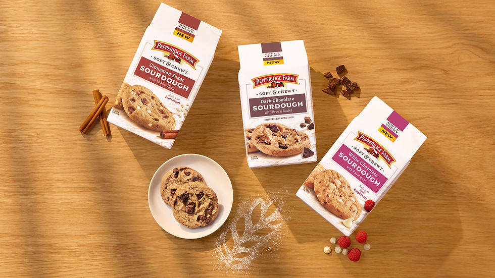 Pepperidge Farm takes sourdough trend into cookie aisle