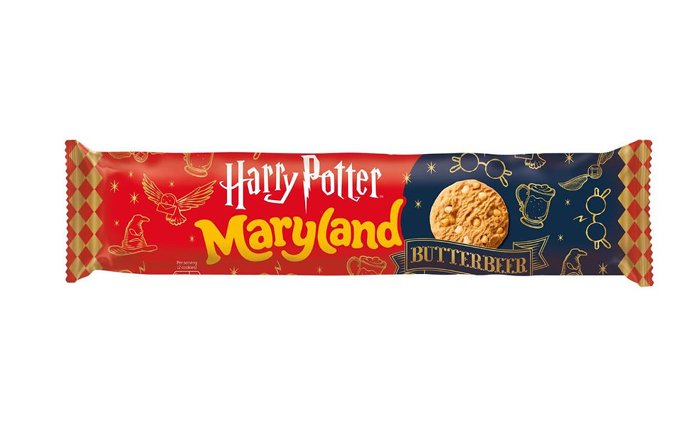 Maryland launches limited-edition Butterbeer cookies in Harry Potter collaboration