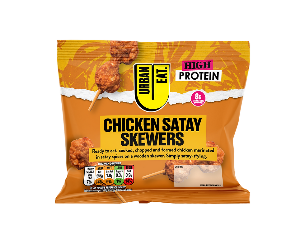 Urban Eat expands food-to-go range with high-protein chicken skewers