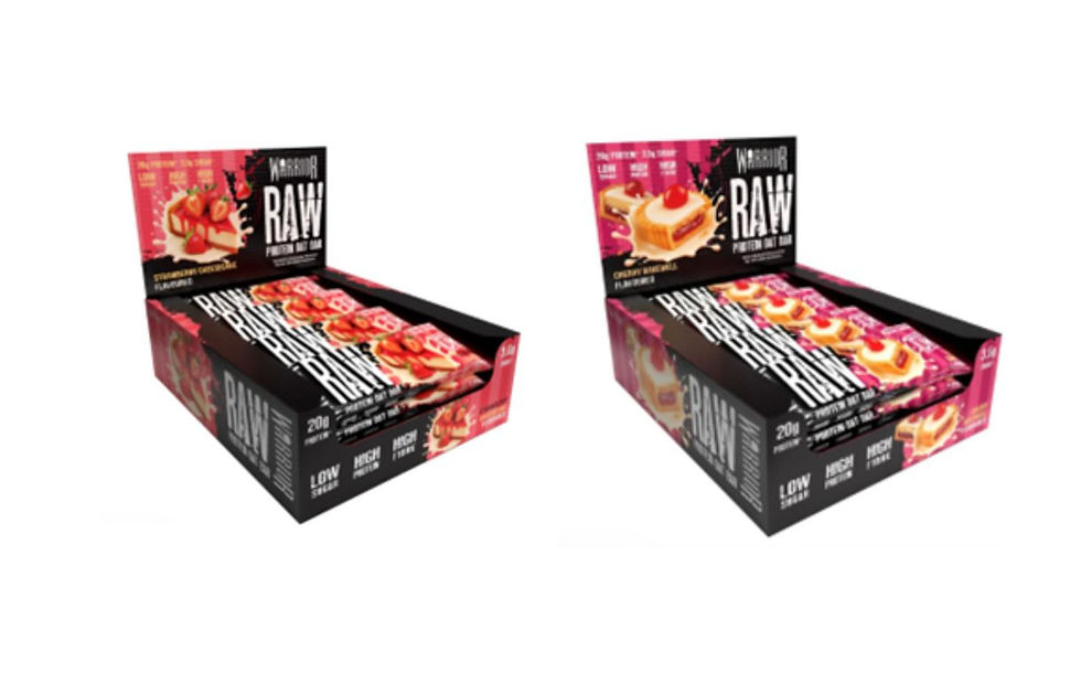 Warrior expands high-protein snack range with two new flapjack flavours