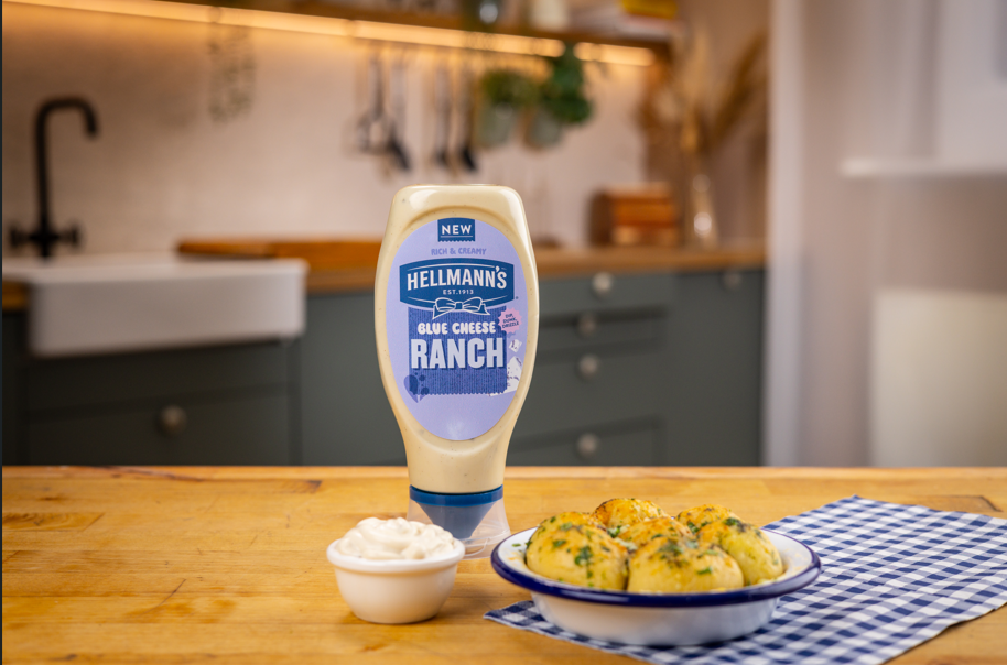 Hellmann’s expands ranch line with Blue Cheese and Buffalo flavours
