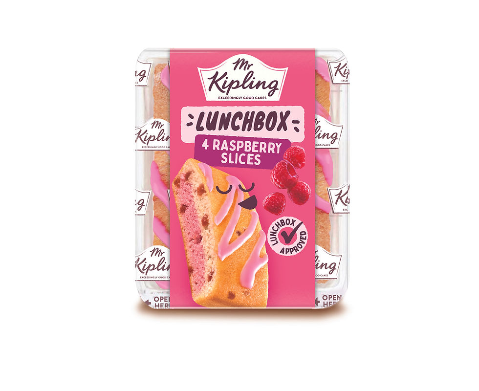 Mr Kipling introduces new lunchbox cake slices