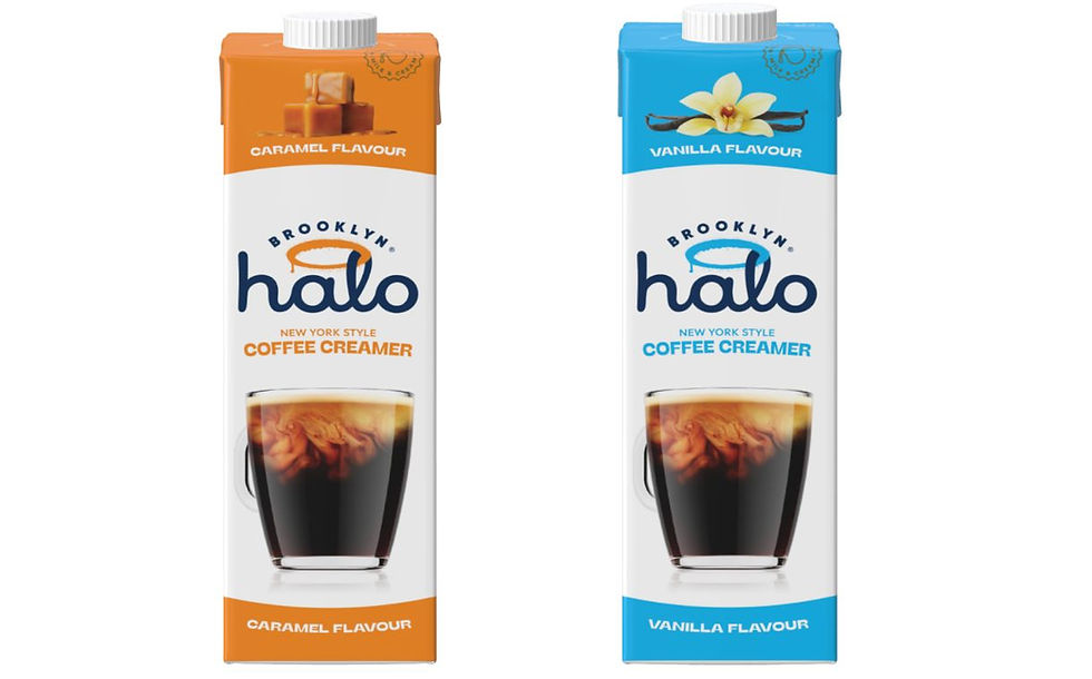 Brooklyn Halo brings US-style flavoured coffee creamers to UK