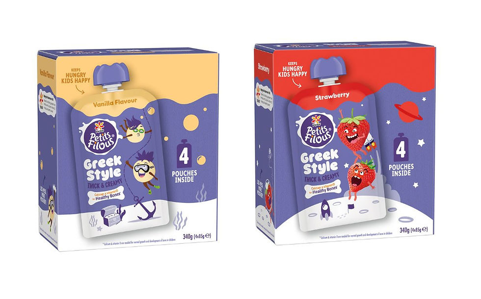 Yoplait enters kids’ pouch segment with Petits Filous Greek Style launch