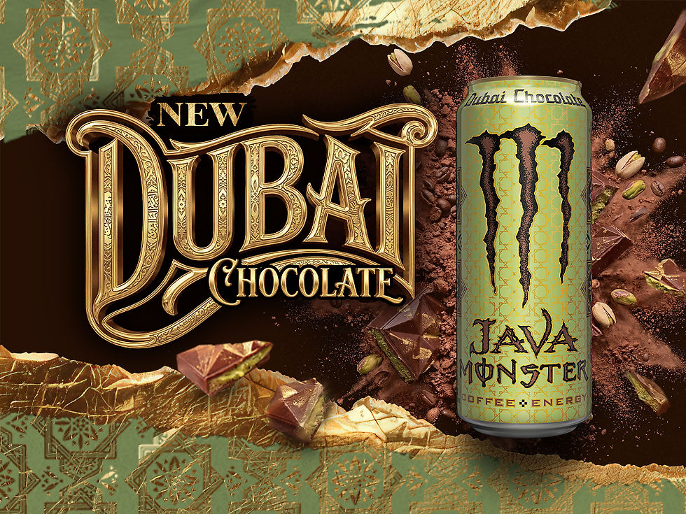 Monster Energy expands Java Monster line-up with Dubai Chocolate flavour