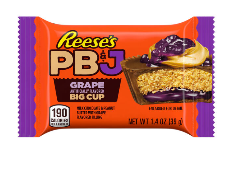 Hershey's Reese's brand unveils PB&J Big Cups