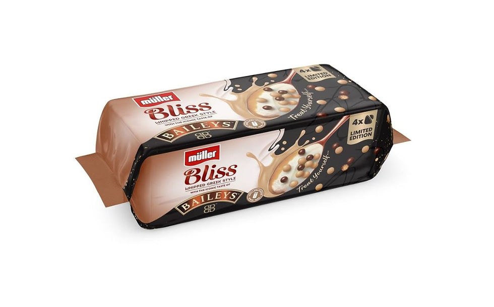 Müller and Baileys team up for new premium indulgent dessert