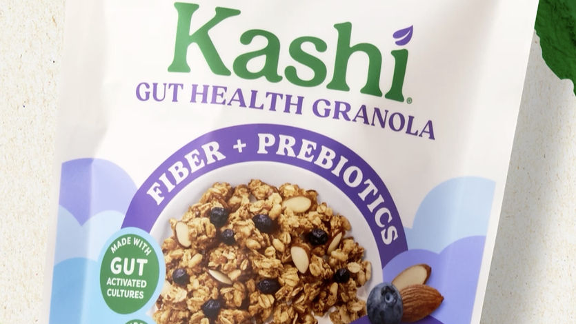 Kashi enters granola category with gut health-focused launch