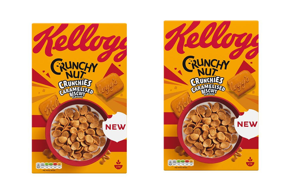 Kellogg's expands Crunchy Nut range with caramelised biscuit-flavoured cereal