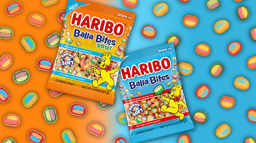 Haribo adds a new textural twist to the confectionery aisle with Balla Bites