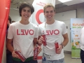 Alex and Arthur of Livo Natural Energy Drinks