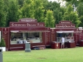 Organic event food catering stands