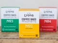 UCC Lyons Coffee Bags packaging