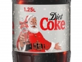 Diet Coke 1.25 Litre PET Christmas bottle