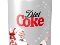 Diet Coke 330ml Christmas Can