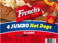 French's Jumbo Hot Dogs x4 Classic St6_OL