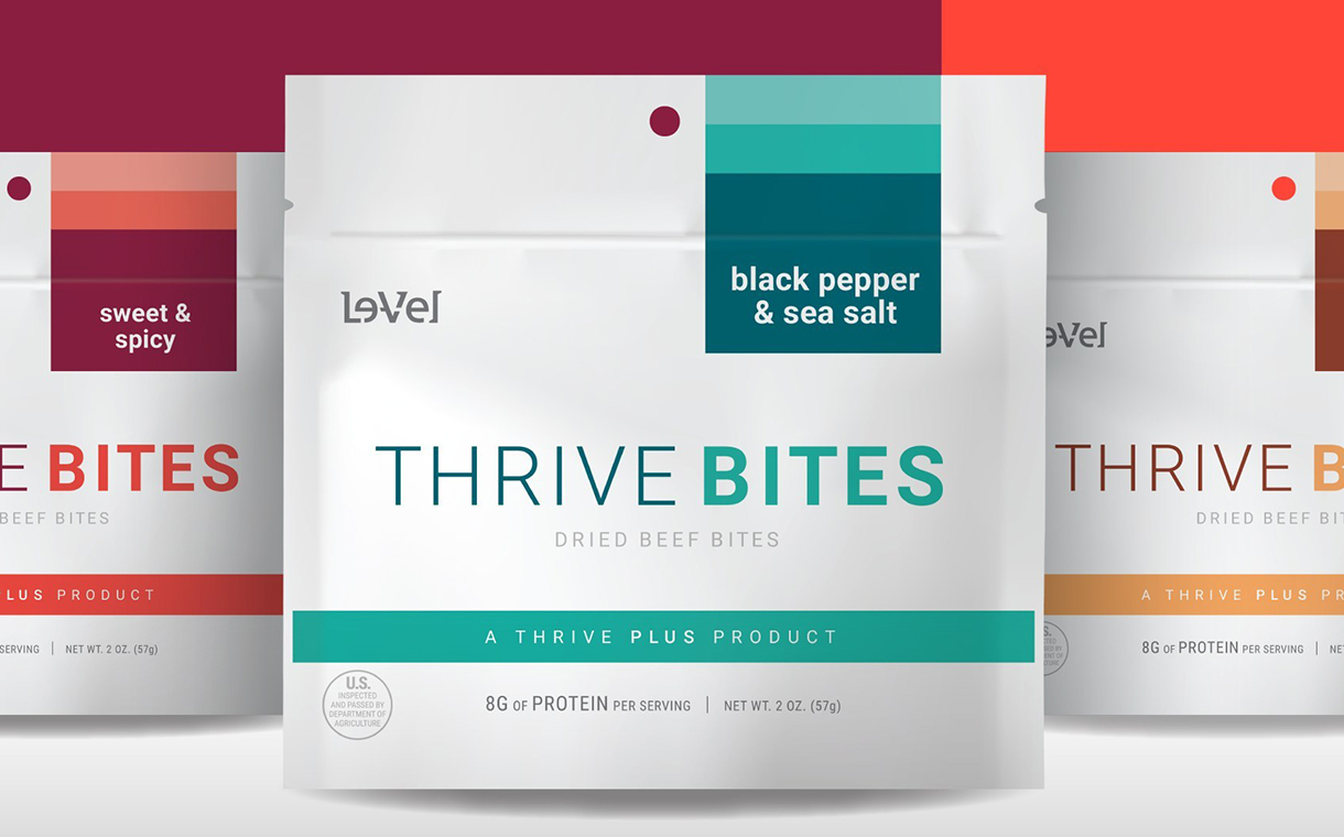 INTRODUCING THRIVE BITES BY LE-VEL