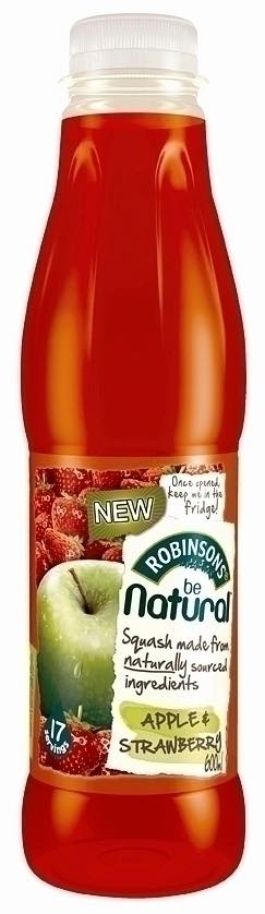 Britvic introduces Robinsons Be Natural to squash market