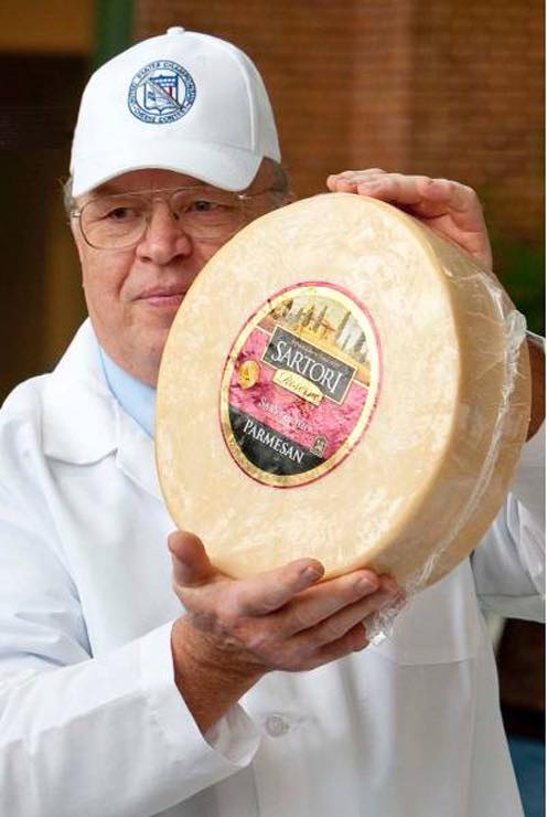 Wisconsin Parmesan wins Championship Cheese Contest