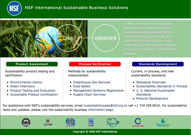 NSF launches new online resource for sustainable business solutions