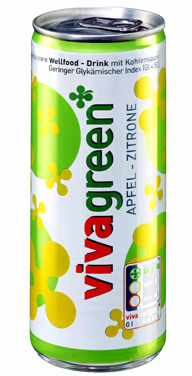 Low-GI Vivagreen in Ball Packaging Slim Can