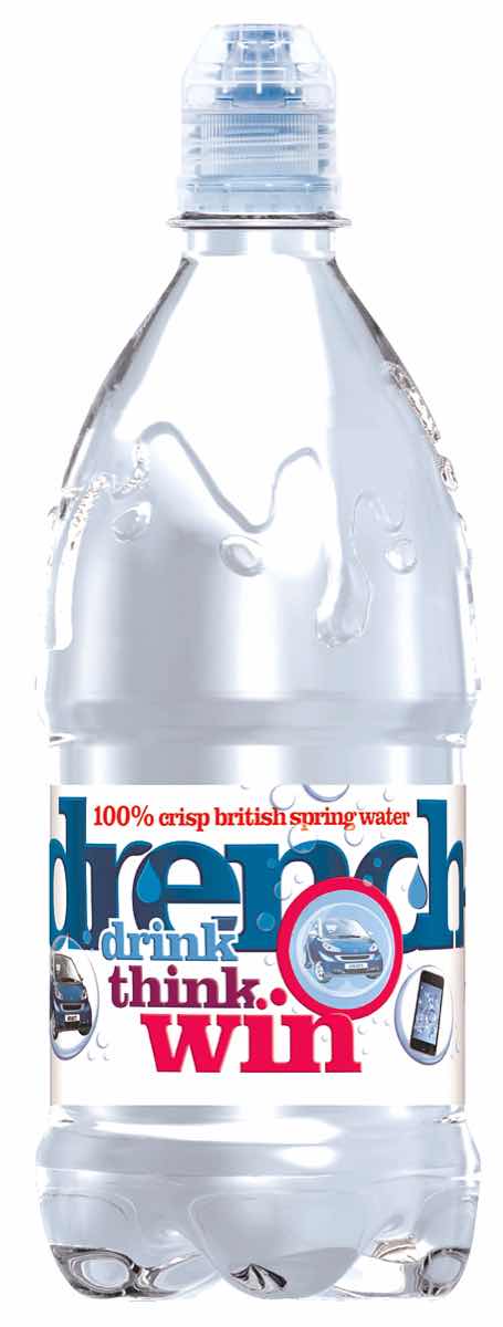 New on-pack campaign for Drench spring water