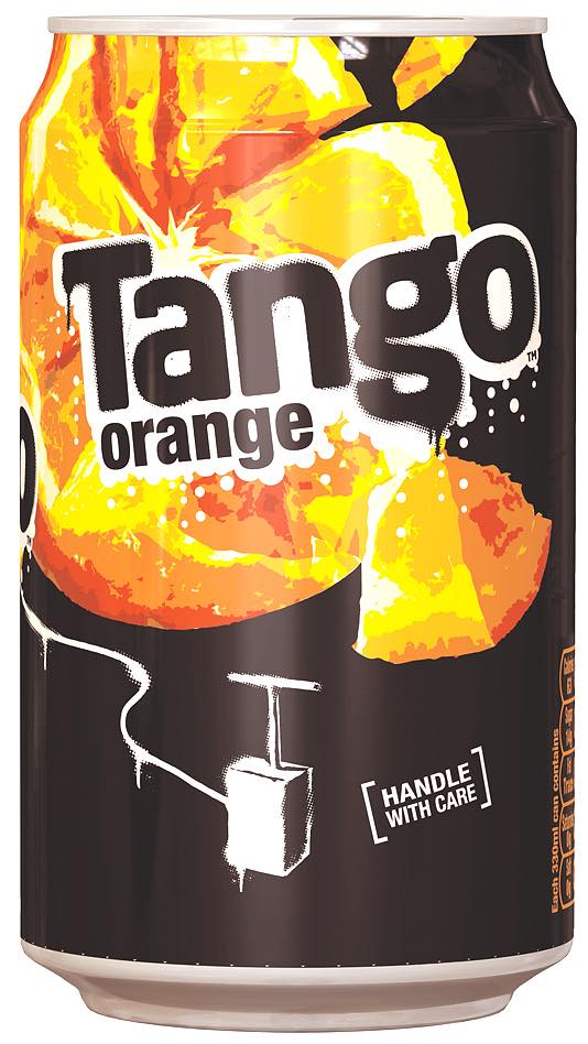 Tango's new packaging design gets 'mashed up'