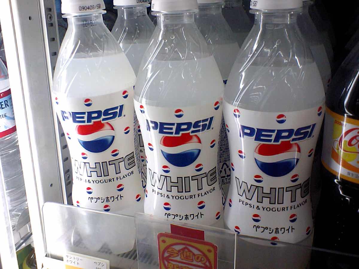 Pepsi White – the cola yogurt drink