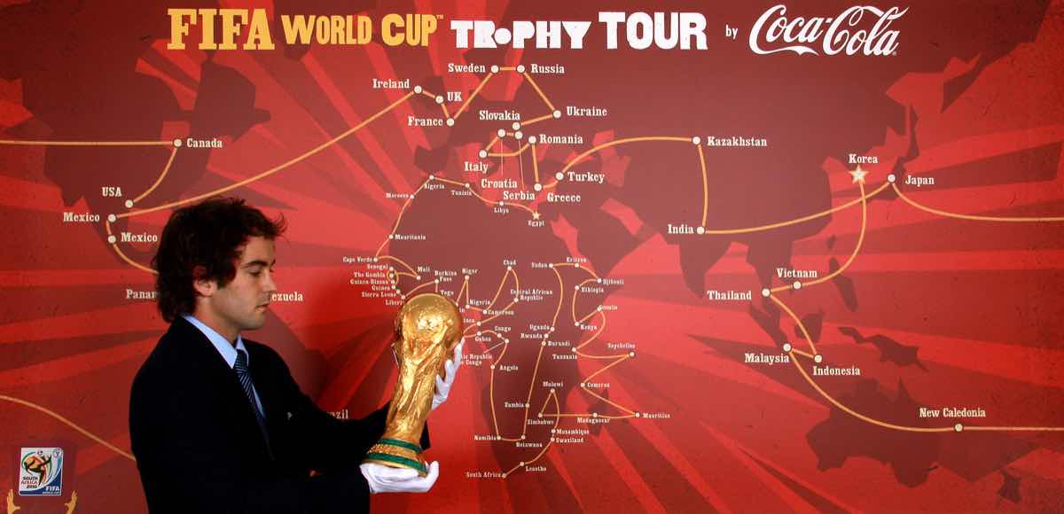 Coca-Cola to take Fifa World Cup trophy on its biggest ever global tour