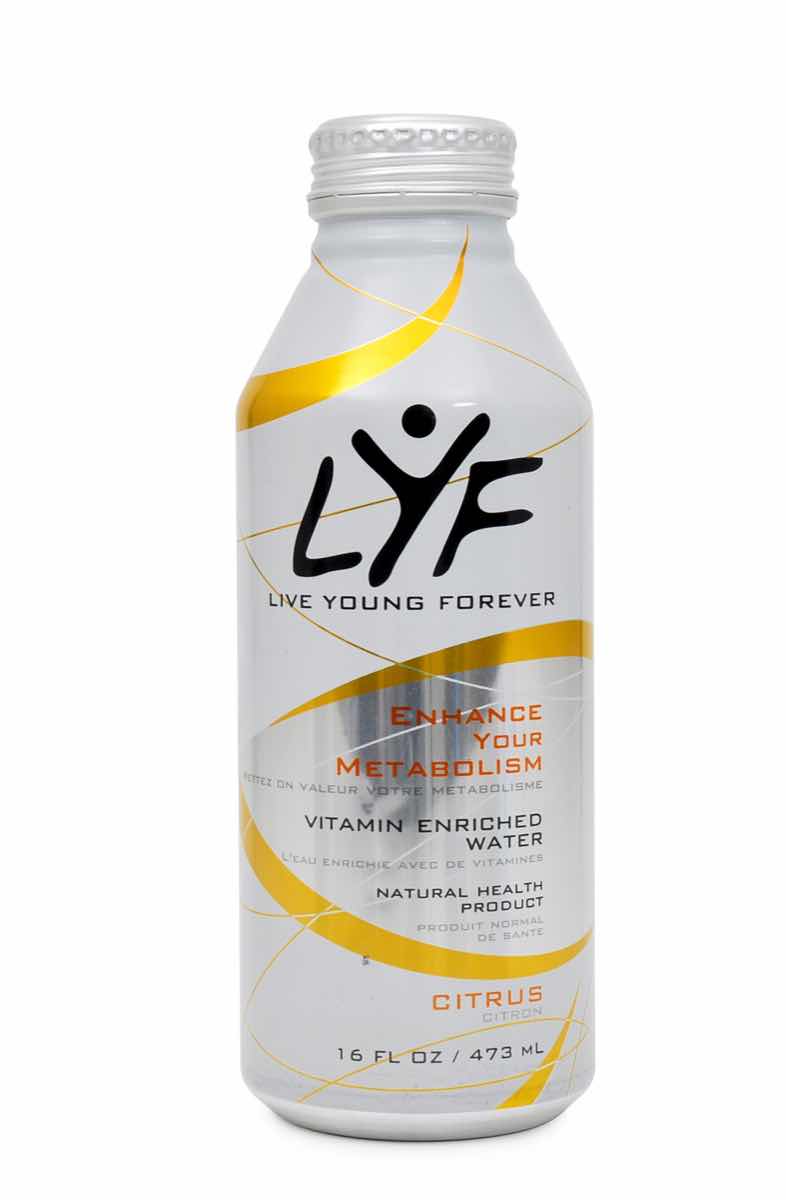 Live Young Forever water launches in Ball's 16oz Alumi-Tek bottles