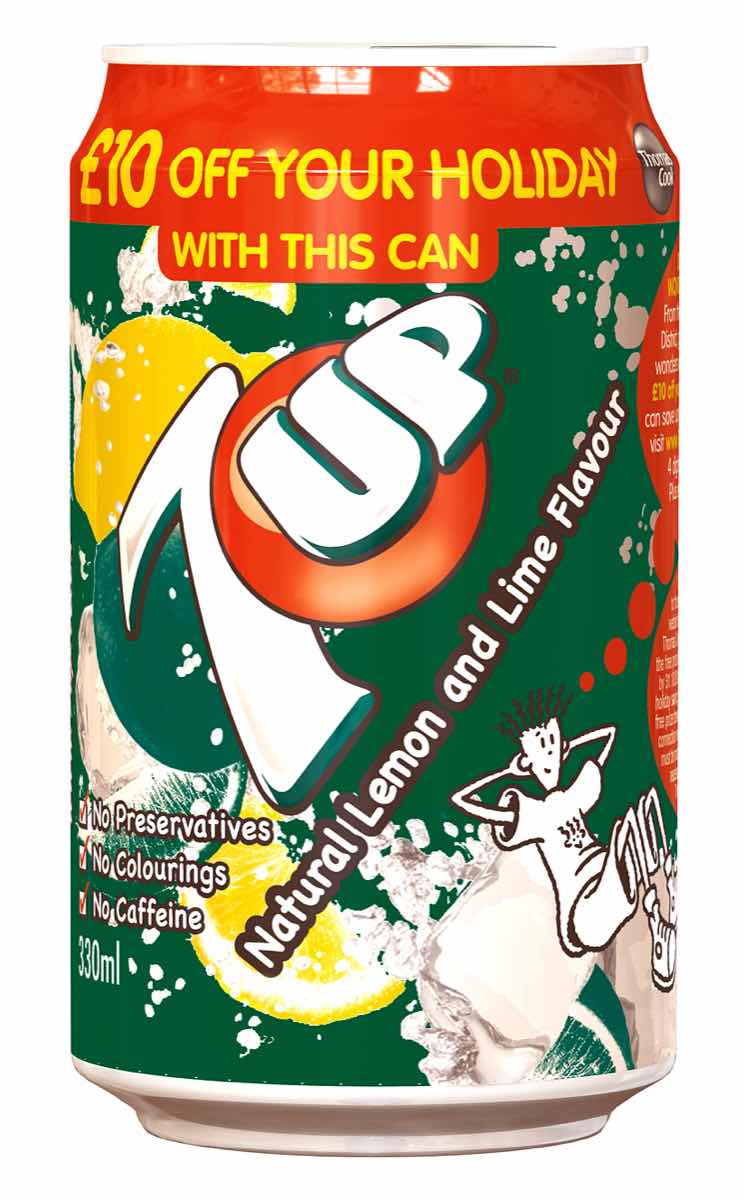 'Natural wonders' on-pack promotion for 7Up