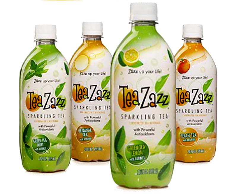 TeaZazz sparkling tea now available through Amazon