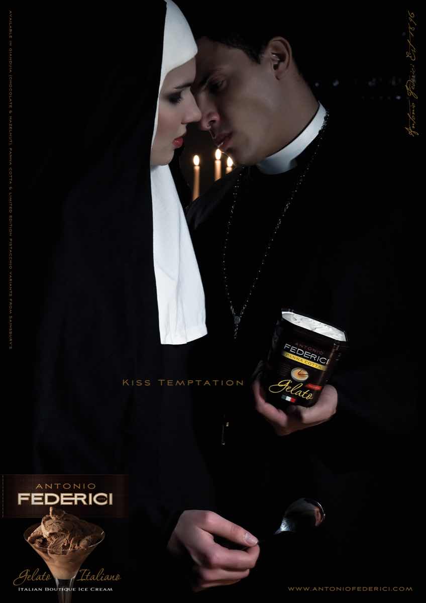 Antonio Federici questions ASA's authority over priest/nun kiss advert