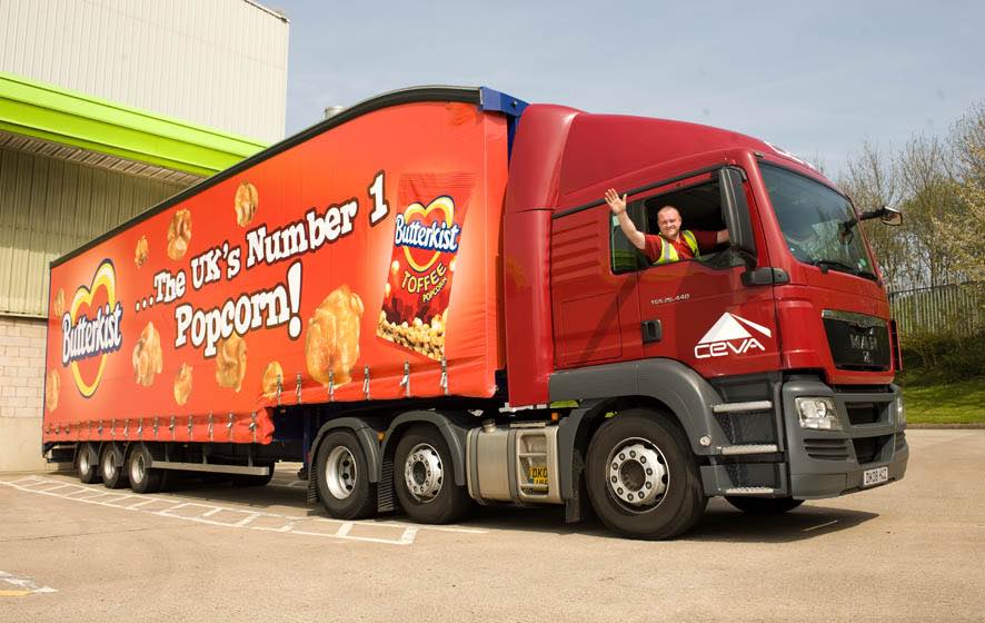 Tangerine launches Butterkist lorry - FoodBev Media