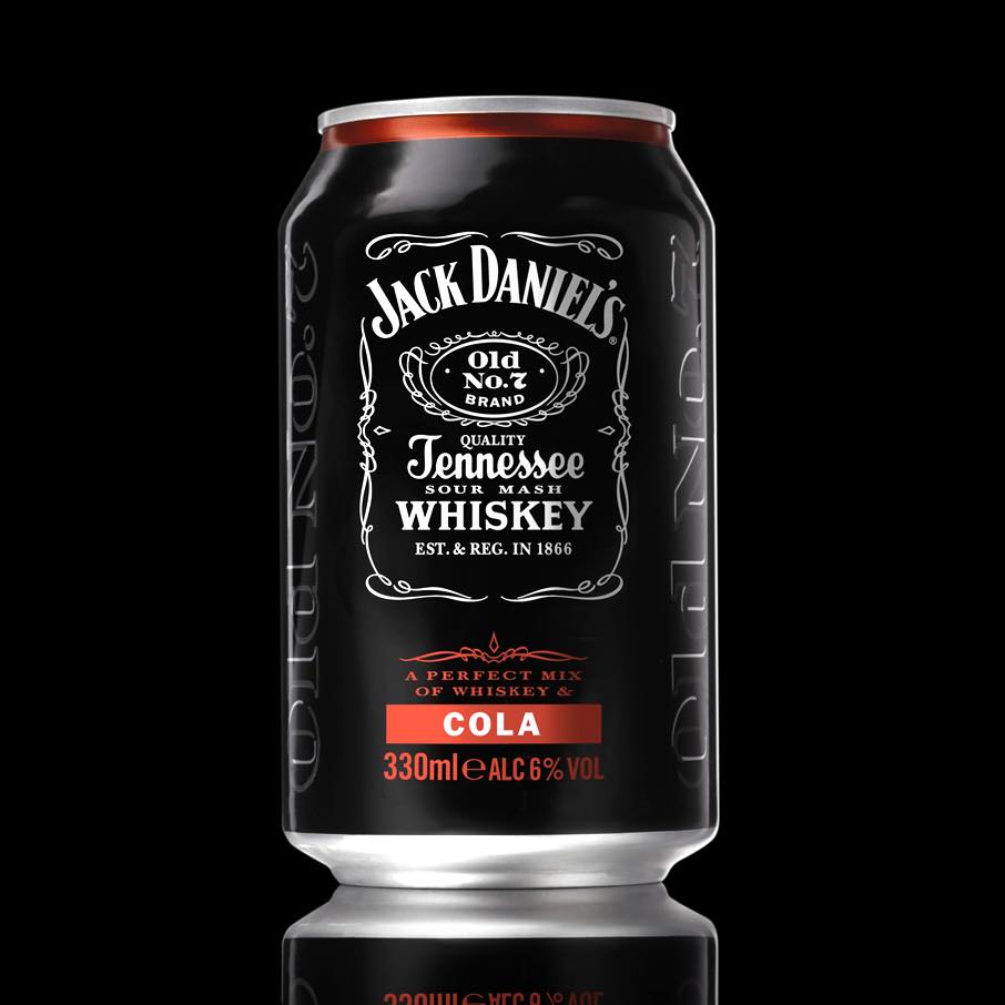 Pre-mixed Jack Daniel's & Cola is launched in cans