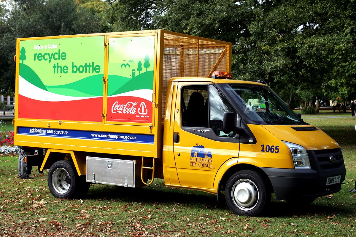 Coca-Cola launches recycle zone in Southampton