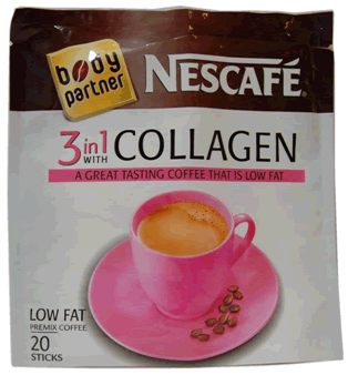 Collagen Body Partner beauty coffee from Nescafé