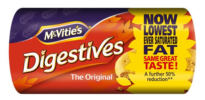 McVitie's reduces fat by a further 50%